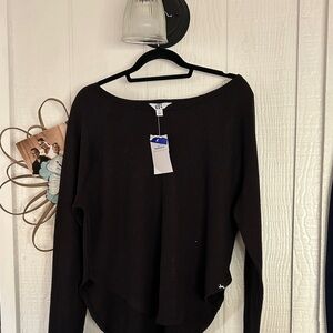 Joy Lab Black Long Sleeve Sweater